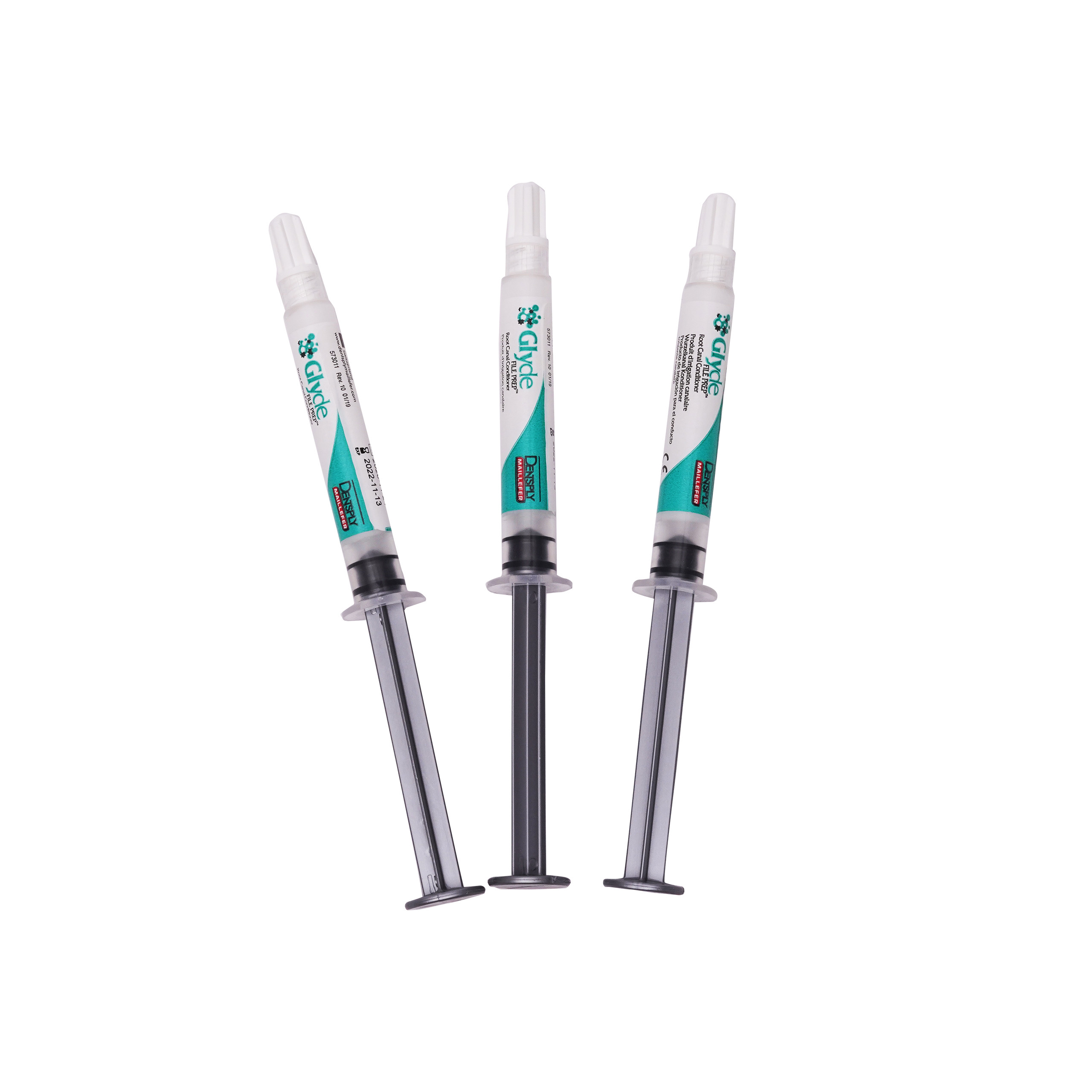 Dentsply Glyde Syringe Kit (Root Canal Conditioner) Pkt Of 3